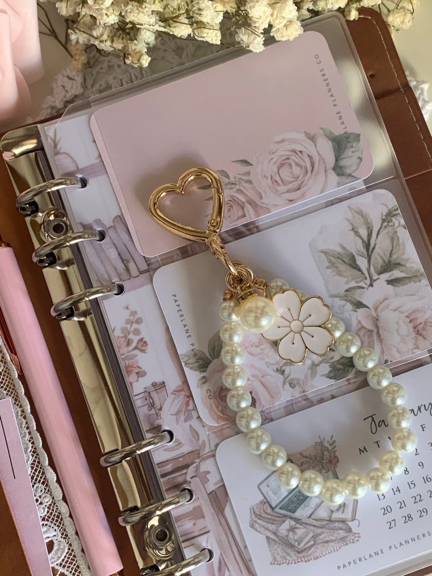 Beaded Planner Charm