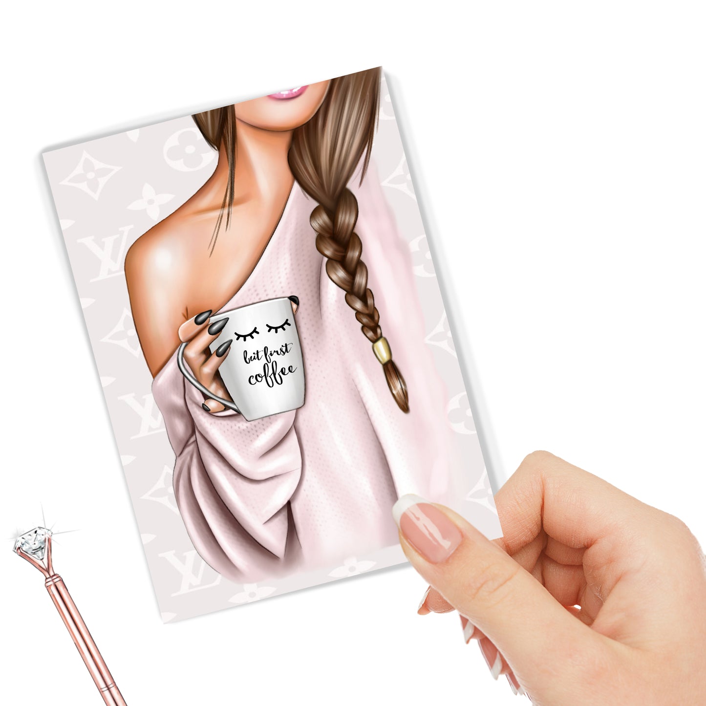 But First Coffee Planner Dashboard - Paperlane Planners Co