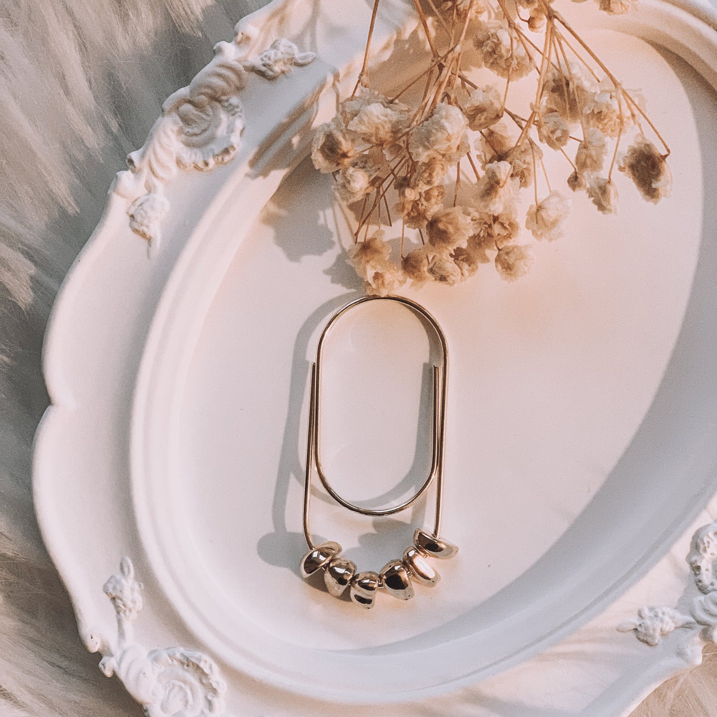 Decorative planner paperclip bookmark