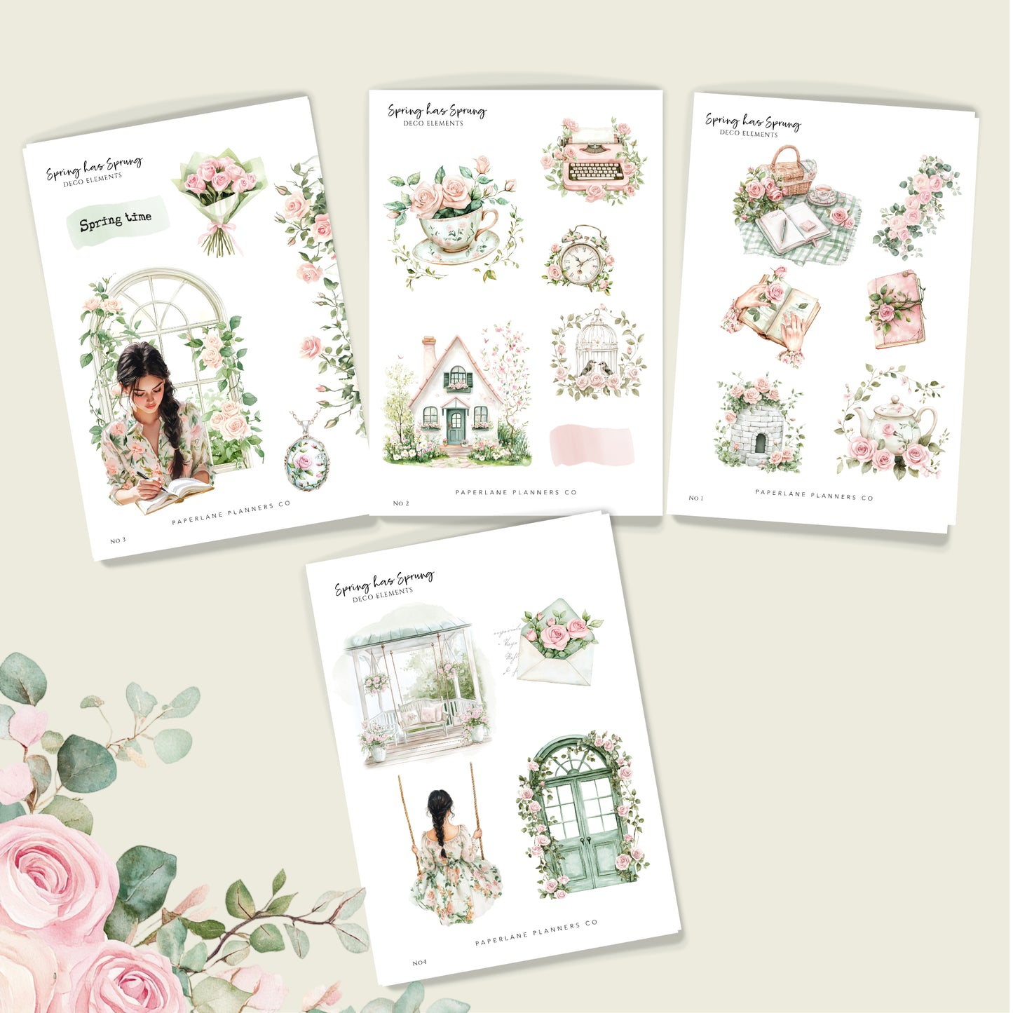 Spring has Sprung Sticker Collection