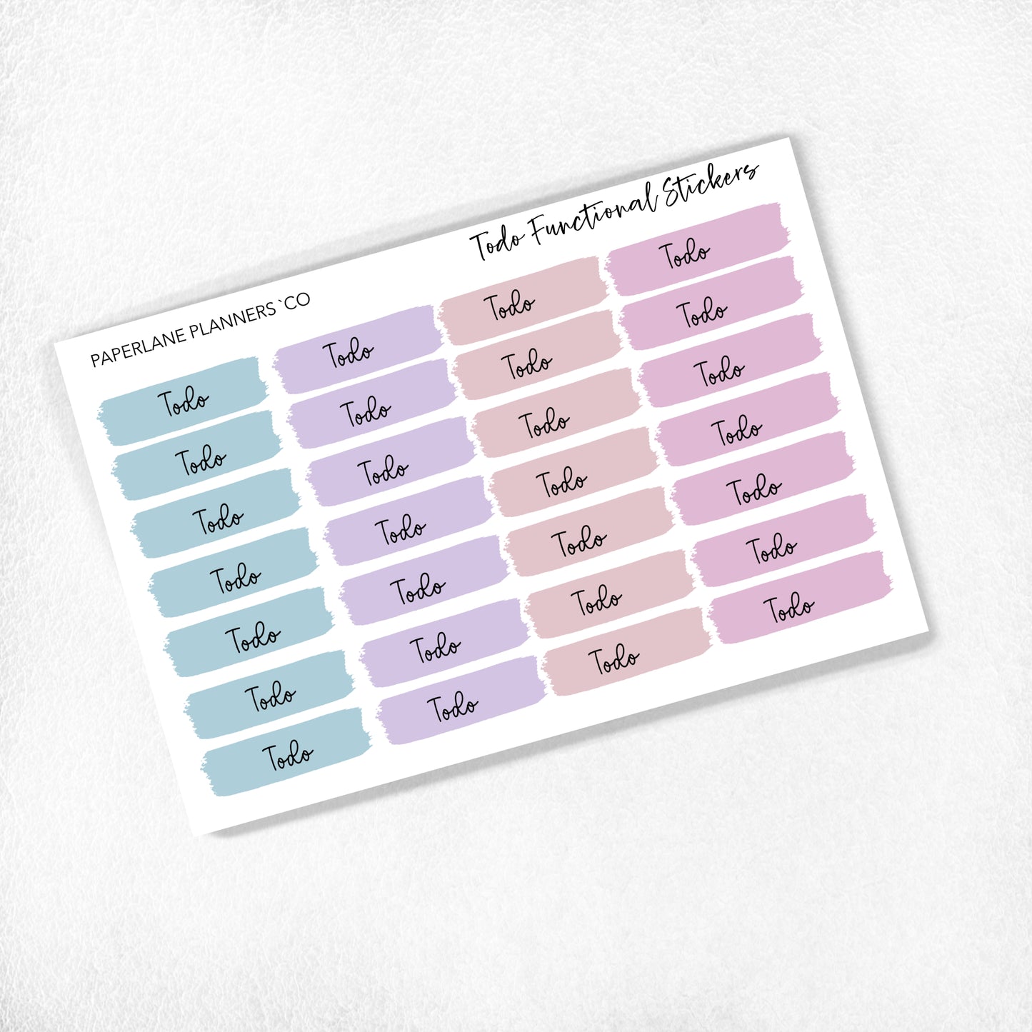 Todo Mixed Functional Stickers