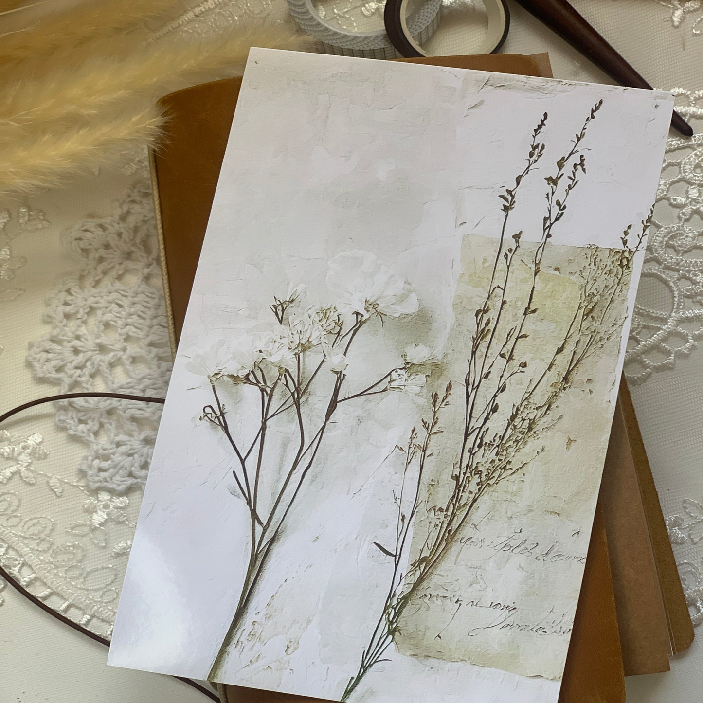 Travellers Note Book Planner Cover on glossy photo paper. - Paperlane Planners Co