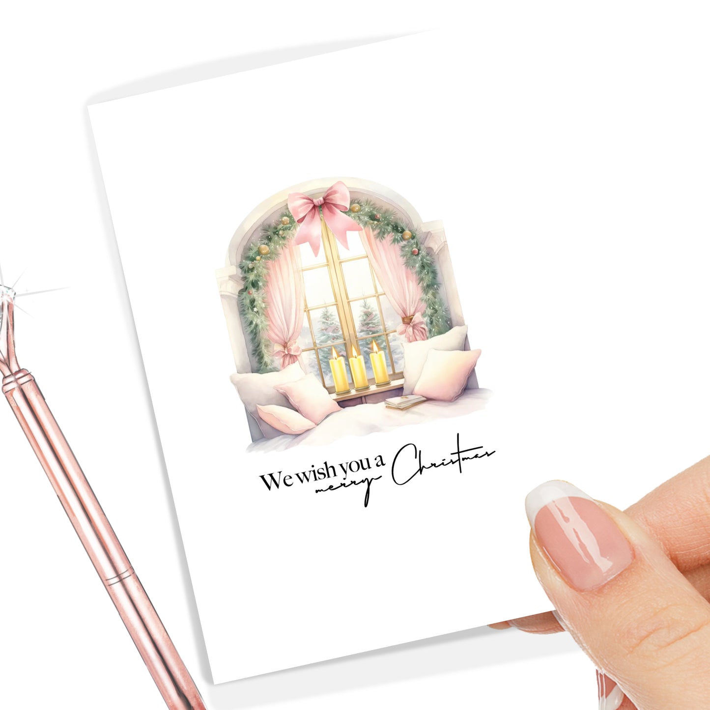 Wishing You A Merry Christmas Dashboard - Paperlane Planners Co