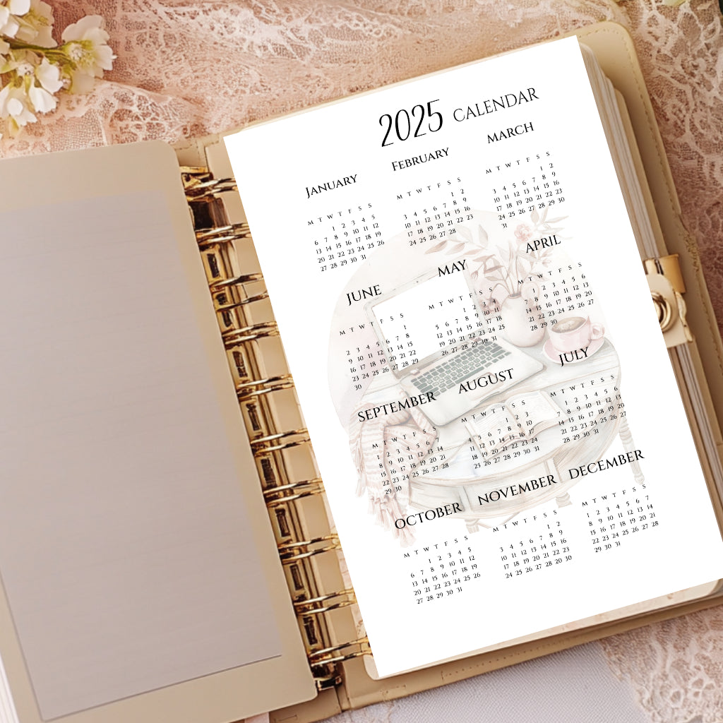 2025 Planner Dashboard Calendars, Paperlane Planners Co