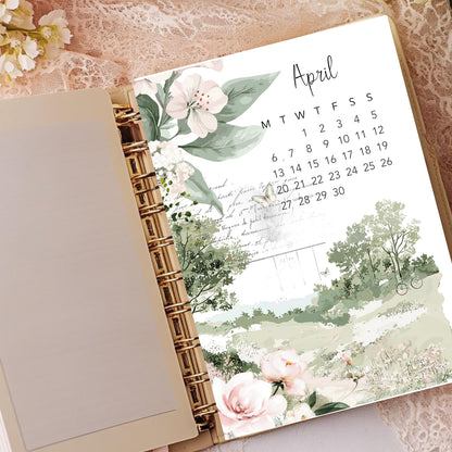 APRIL 2026 MONTHLY CALENDAR DASHBOARD