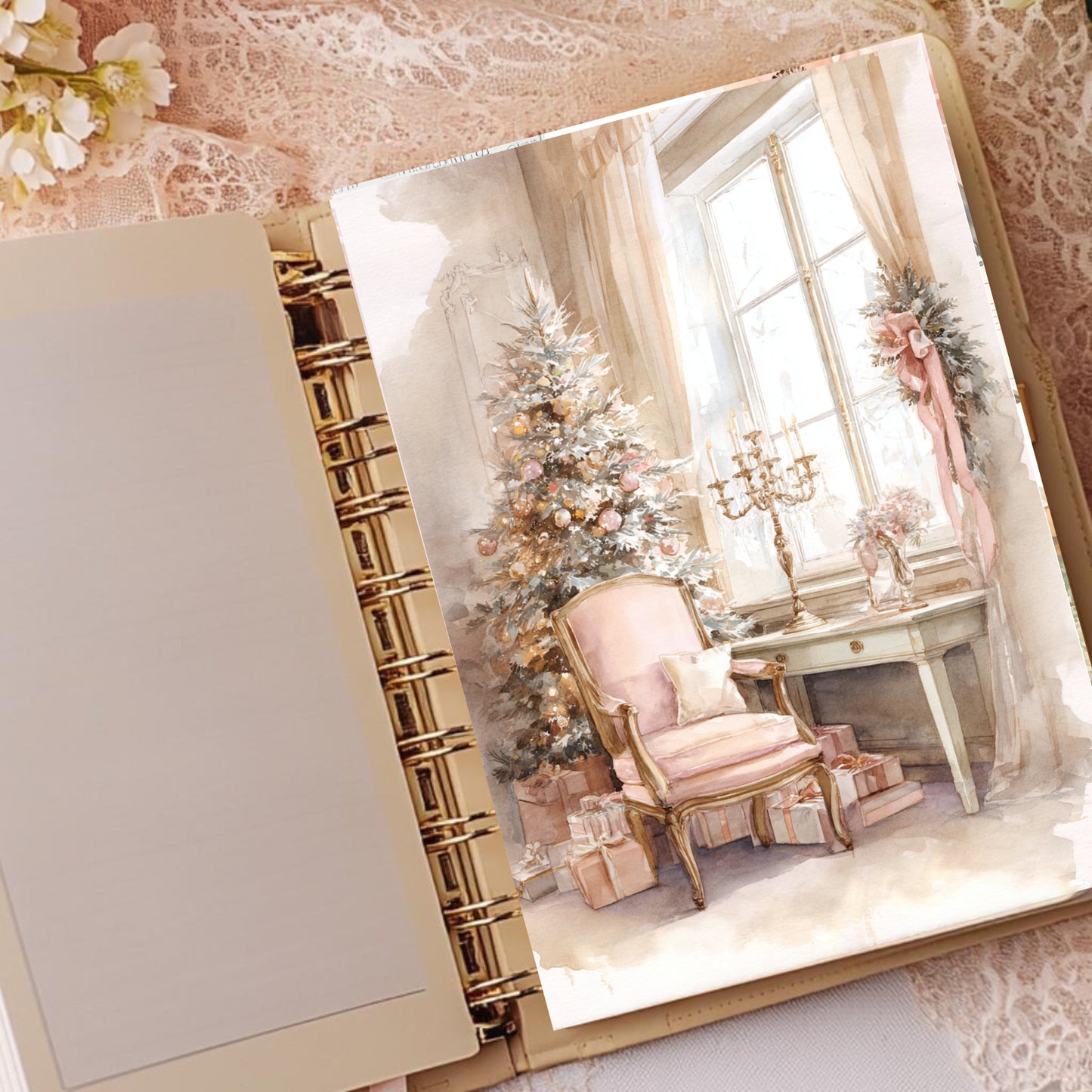 CHRISTMAS THEMED PLANNER DASHBOARD