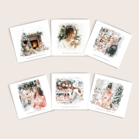 DREAMY CHRISTMAS | LARGE PLANNER DECO STICKERS