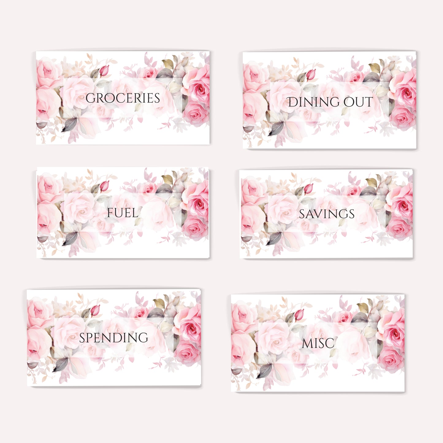 ROSES CASH SAVING INSERTS