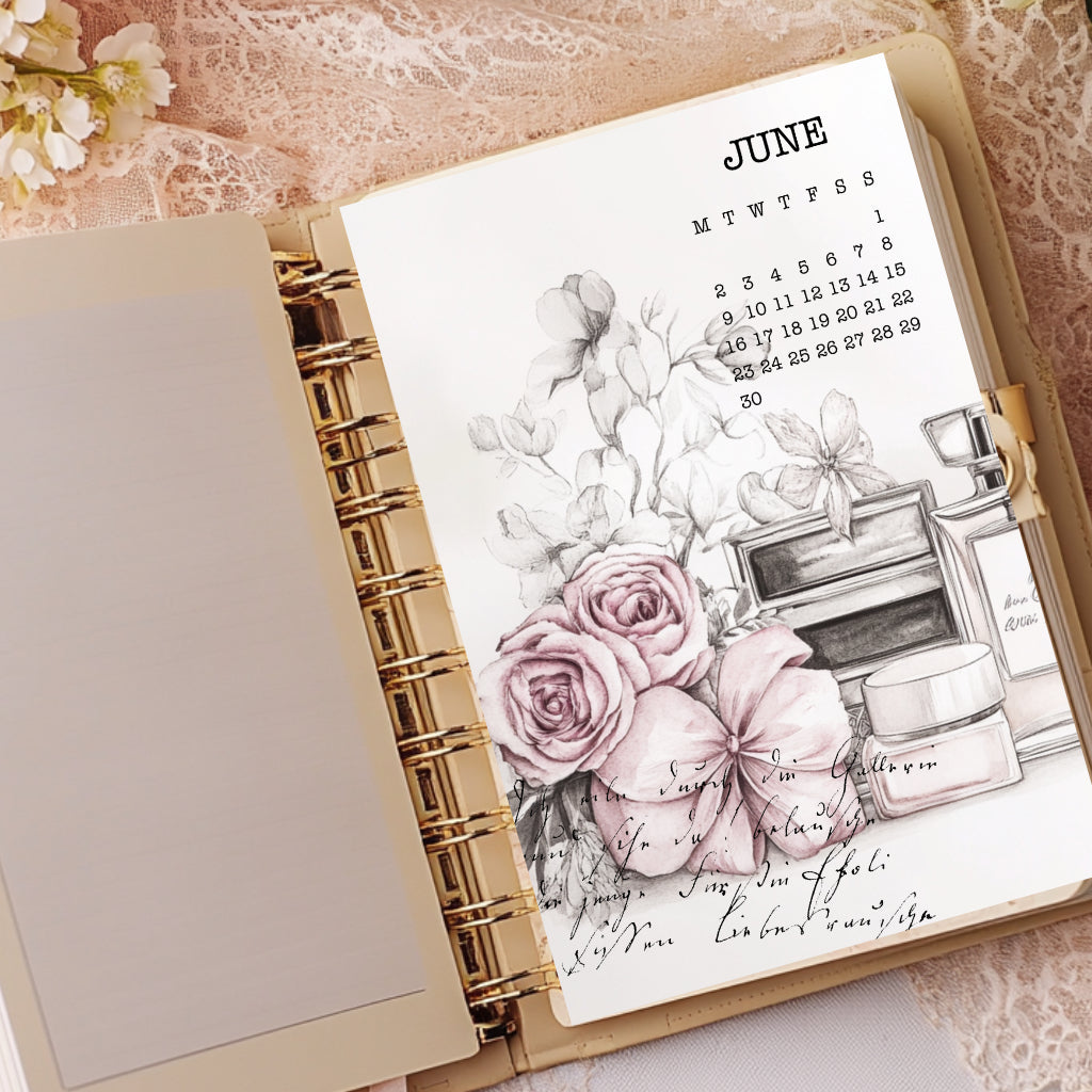 June Planner Dashboard -Paperlane Planners Co - Planner Dashboards & Accessories 