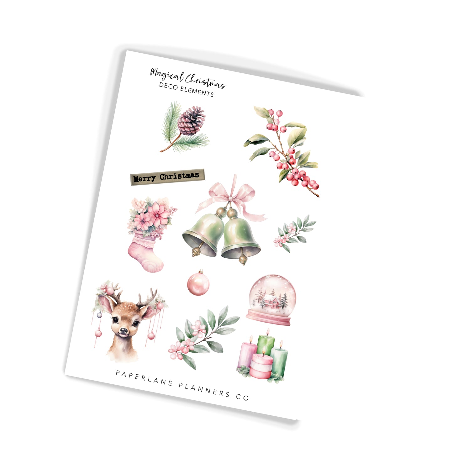 MAGICAL CHRISTMAS | DECO STICKERS