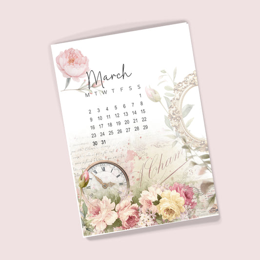 March 2026 MONTHLY CALENDAR DASHBOARD