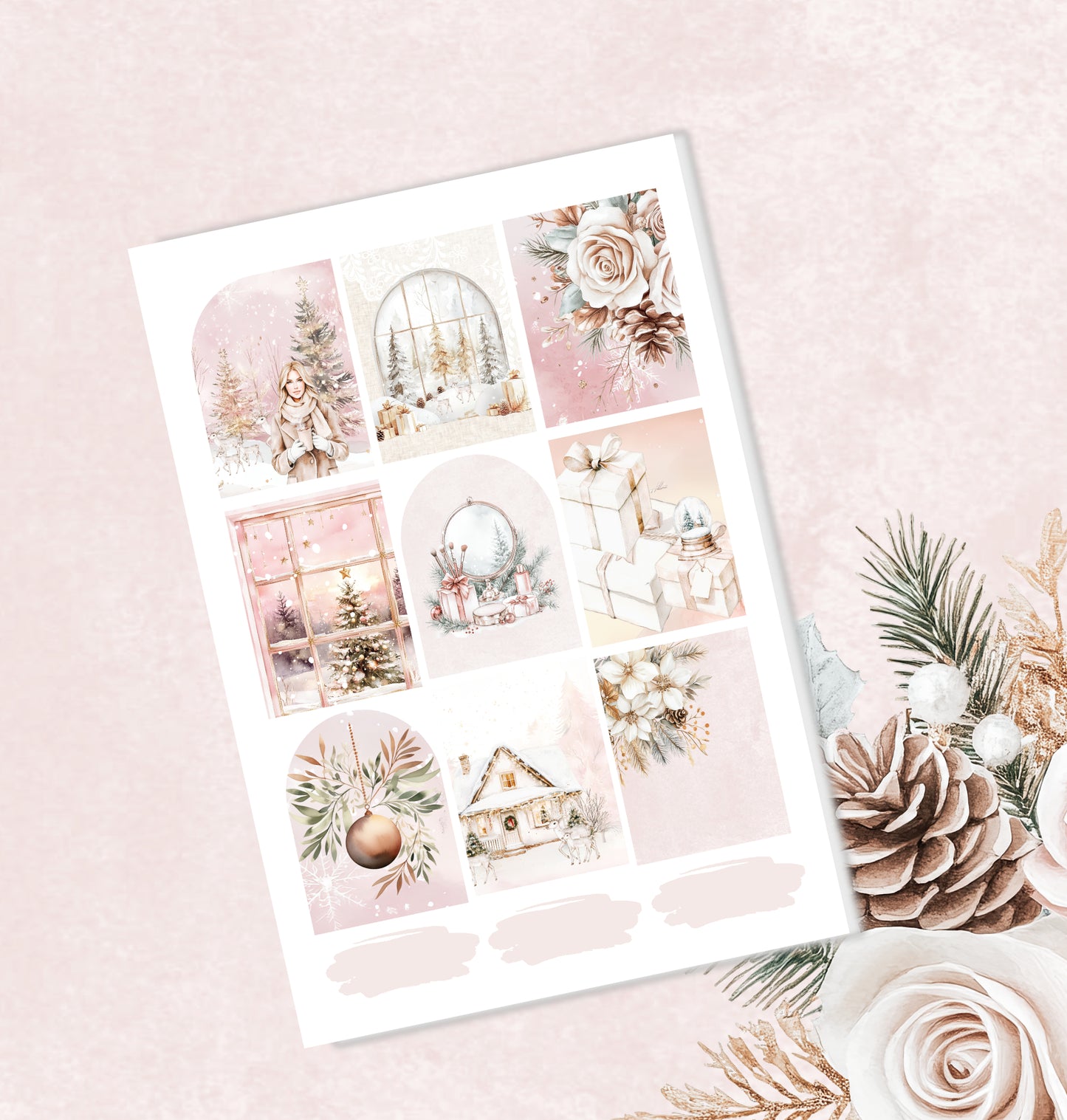 Merry Memories | November Vertical Planner Kit - Paperlane Planners Co