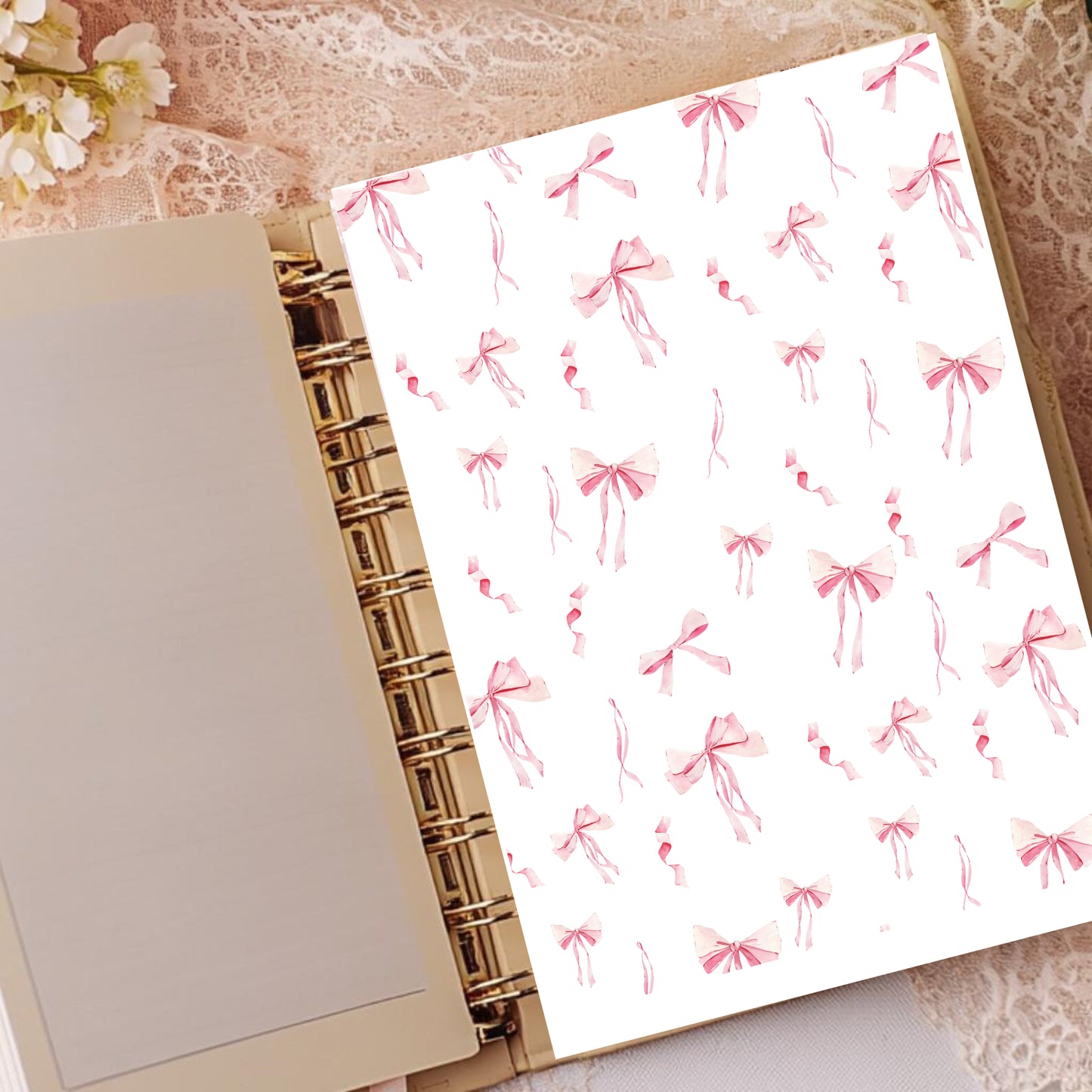 PLANNER DASHBOARD | PINK BOWS