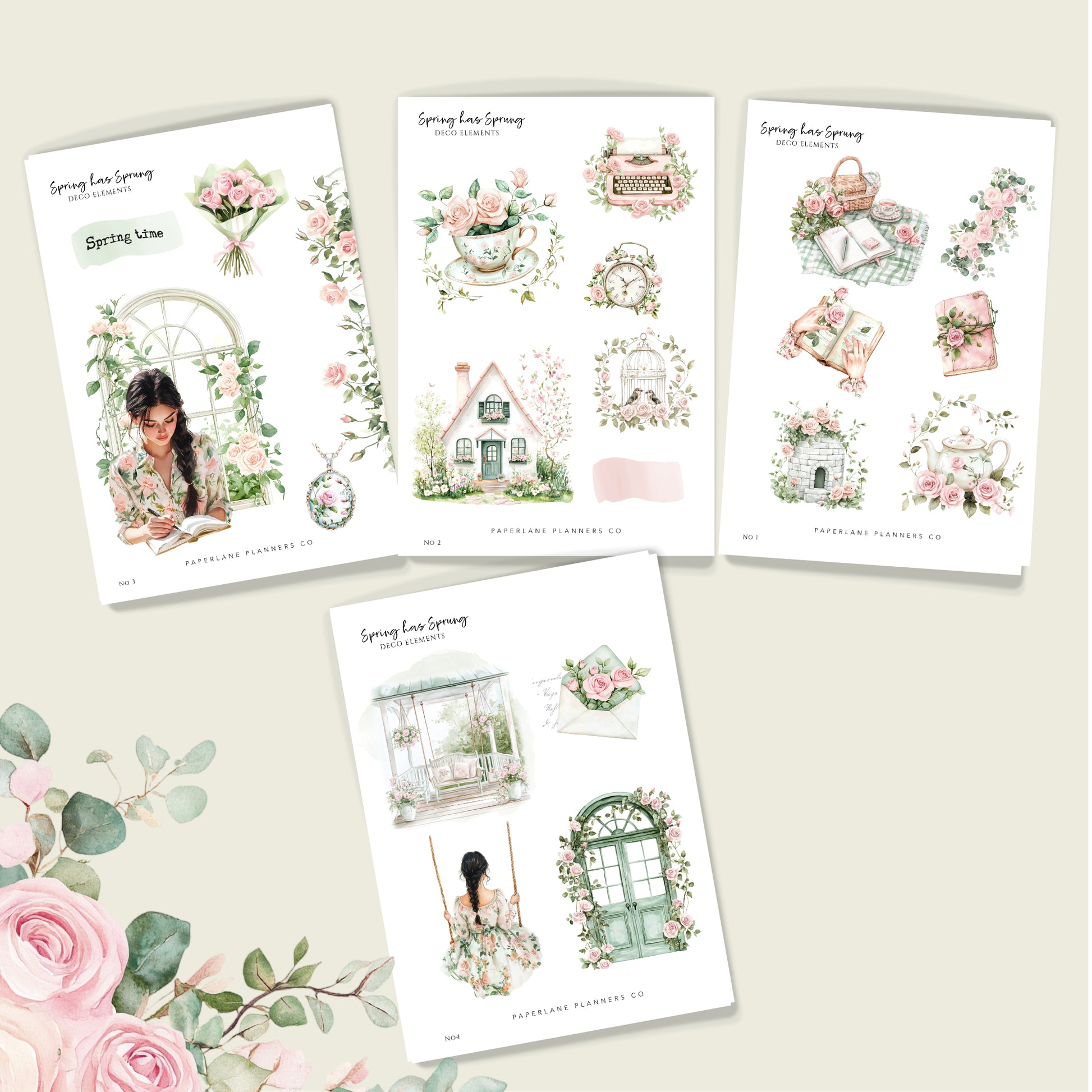 Spring has Sprung Sticker Collection