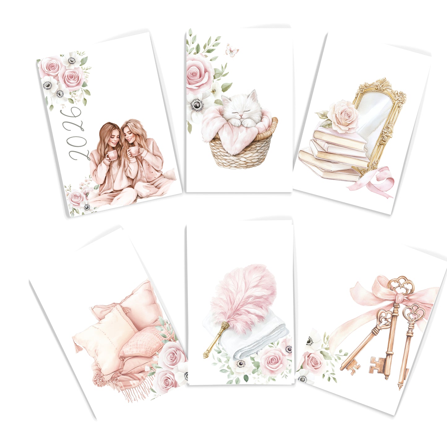 SET OF SIX PLANNER DASHBOARD