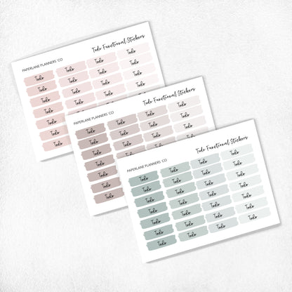 Todo Functional Script Stickers