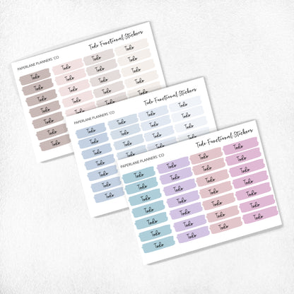 Todo Functional Script Stickers