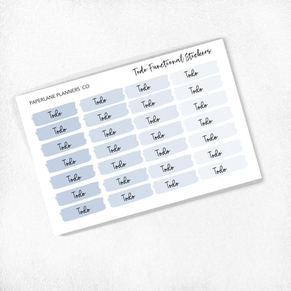 Todo Functional Script Stickers