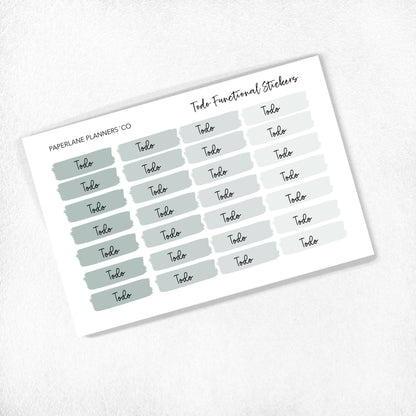 Todo Functional Script Stickers