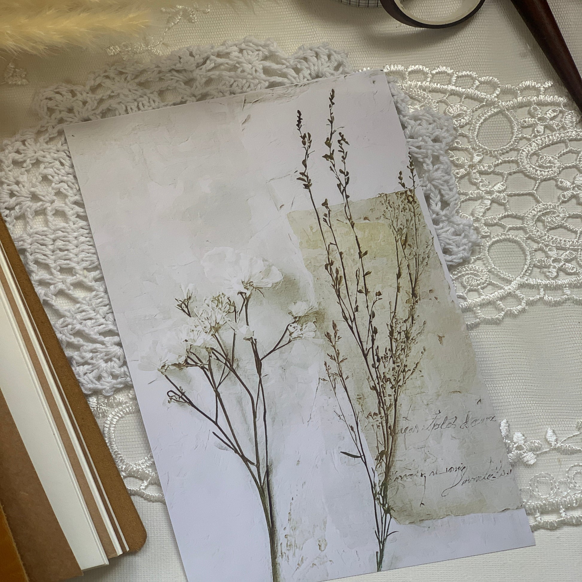 Traveller Notebook Cover Floral note book cover. - Paperlane Planners