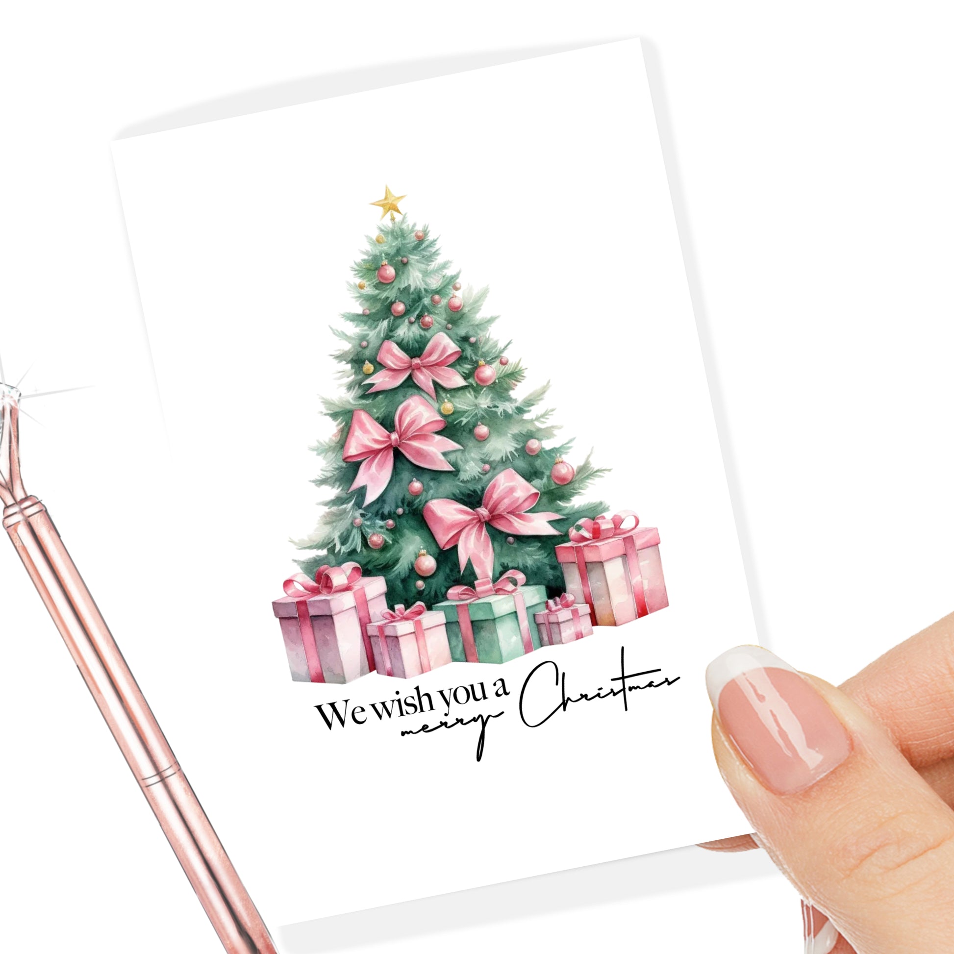 We Wish You A Merry Christmas Dashboard - Paperlane Planners Co