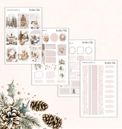 Winters Tale Weekly Kit - Paperlane Planners Co