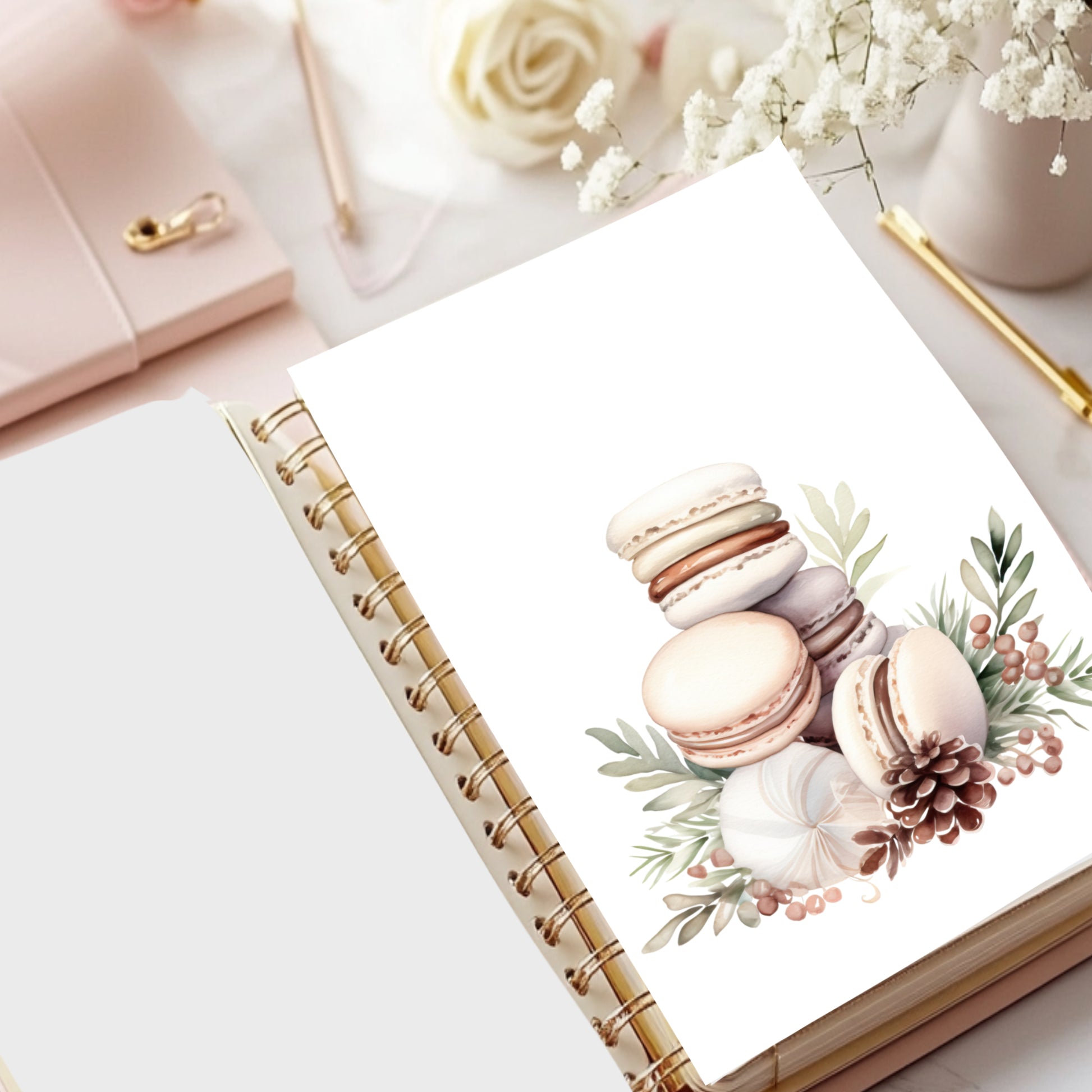 Planner Dashboard with macaron design 